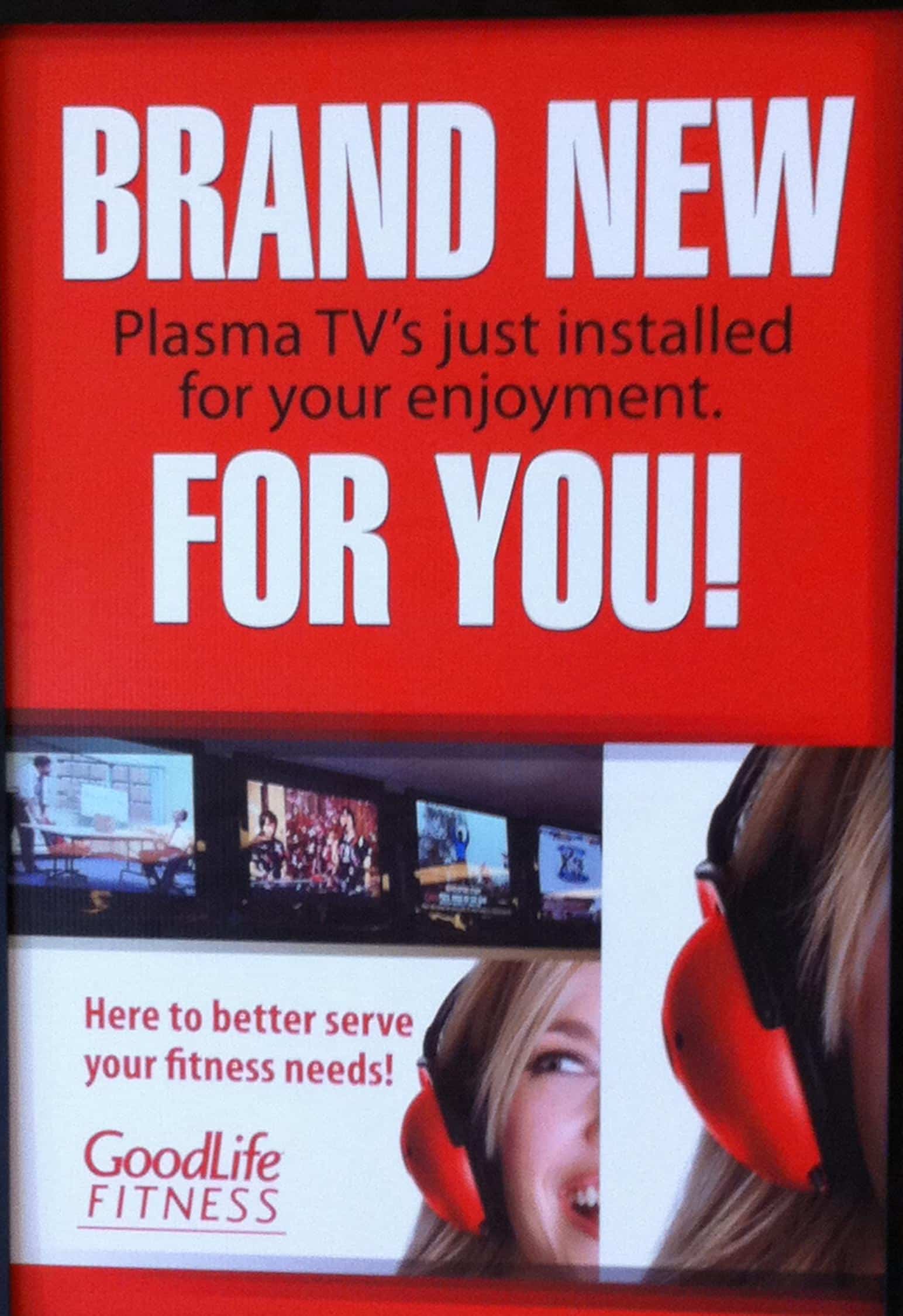 Sign Errors Goodlife Fitness Club Sign Ontario Training Network Sign Errors Goodlife Fitness Club Sign Ontario Training Network